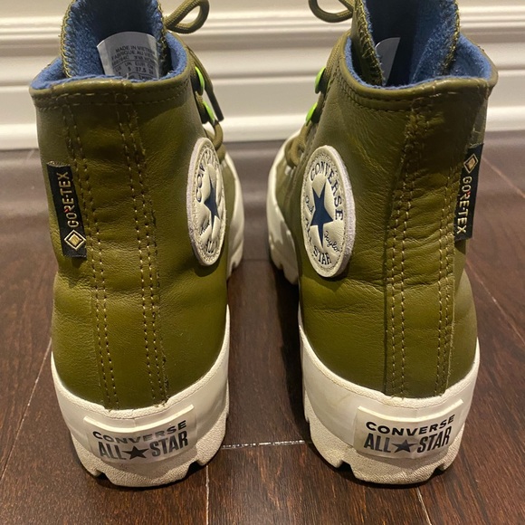 Converse Olive Green Ankle Boots - Picture 2 of 4